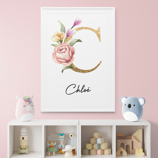 Póster - Letra C