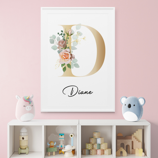 Póster - Letra D