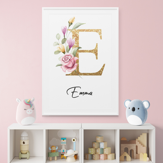 Póster - Letra E