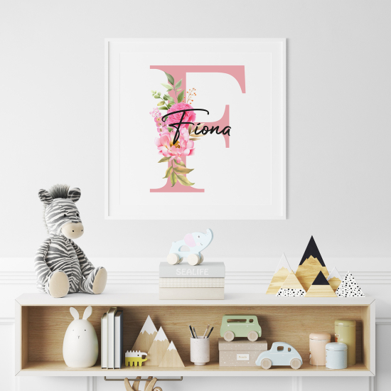 Póster - Letra F