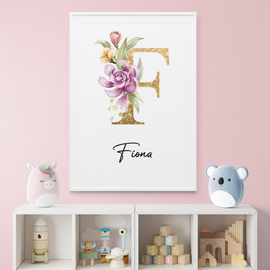 Póster - Letra F
