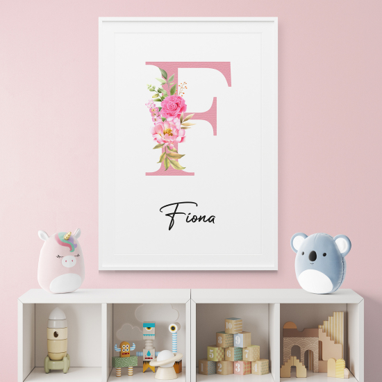 Póster - Letra F