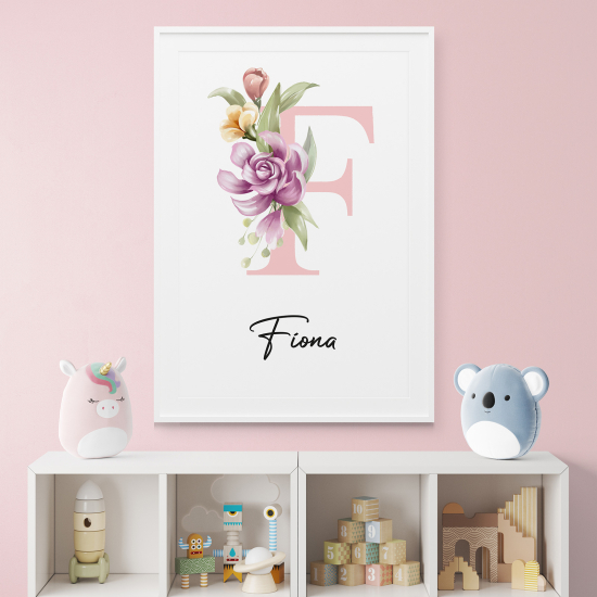Póster - Letra F