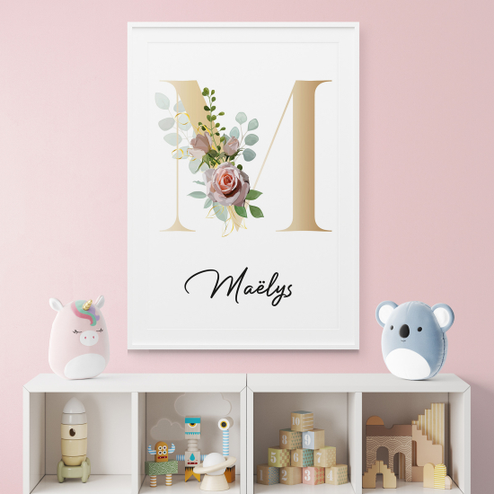 Póster - Letra M