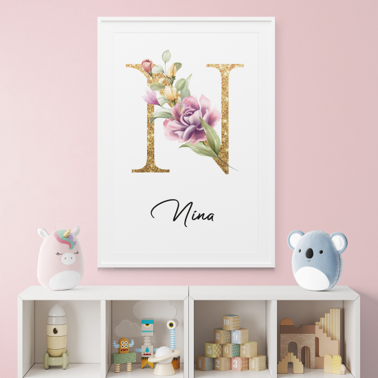 Póster - Letra N