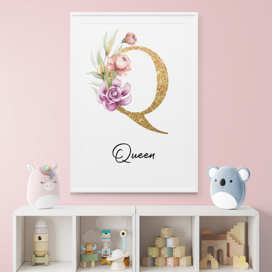 Póster - Letra Q