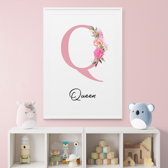 Póster - Letra Q
