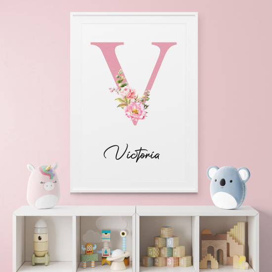 Póster - Letra V