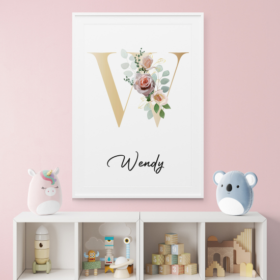Póster - Letra W