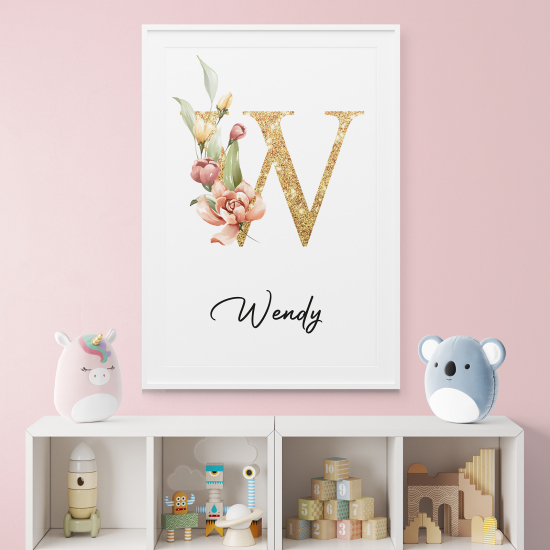 Póster - Letra W