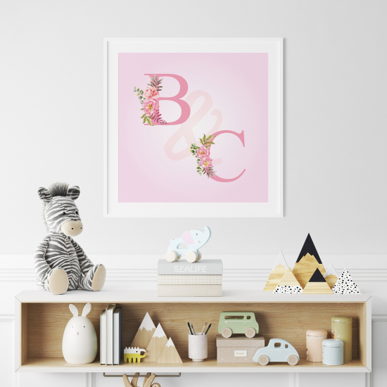 Póster - Letras Dobles