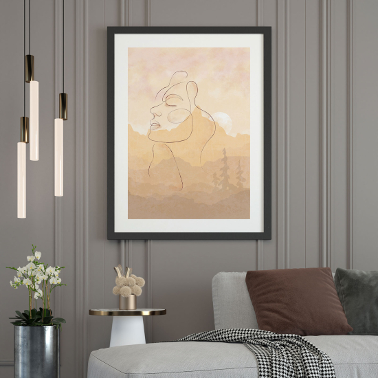 Póster - Mujer Abstracta