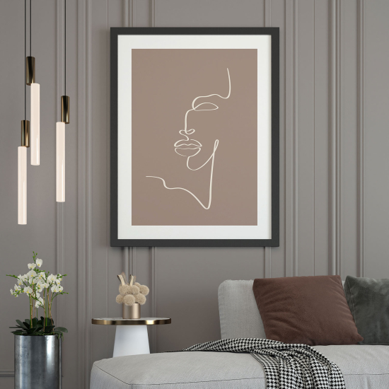 Póster - Mujer Abstracta