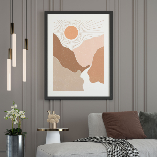 Póster - Paisaje Boho