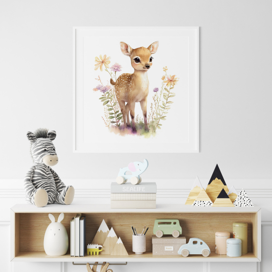Póster para niños - Infantil - Cervatillo