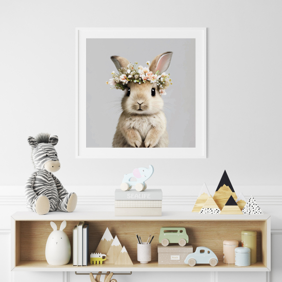 Póster para niños - Infantil - Conejo