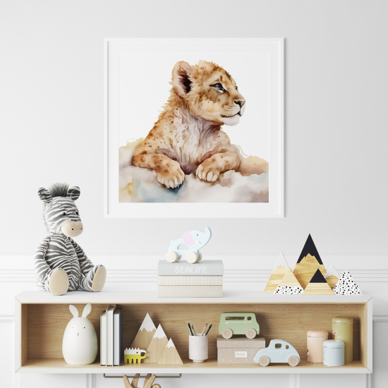 Póster para niños - Infantil - León