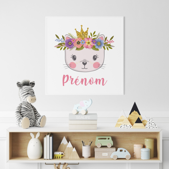 Póster para niños - Infantil personalizado - Chat