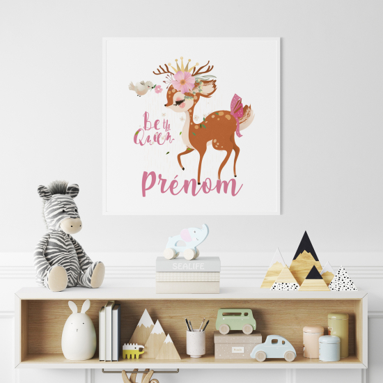 Póster para niños - Infantil personalizado - Faon Sé la Reina