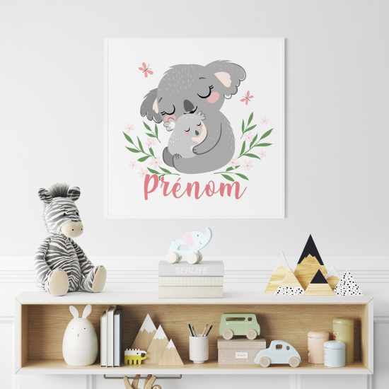 Póster para niños - Infantil personalizado - Koala