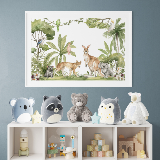 Pósters para niños - Infantil - Animales del bosque