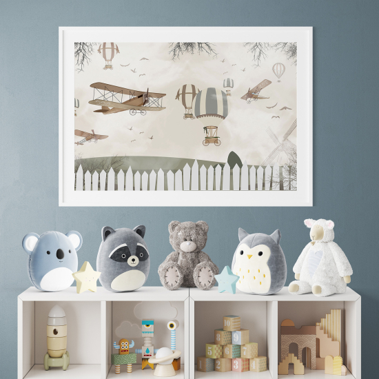 Pósters para niños - Infantil - Aviones