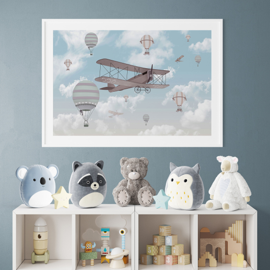 Pósters para niños - Infantil - Globos aerostáticos