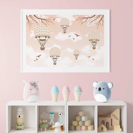 Pósters para niños - Infantil - Globos aerostáticos