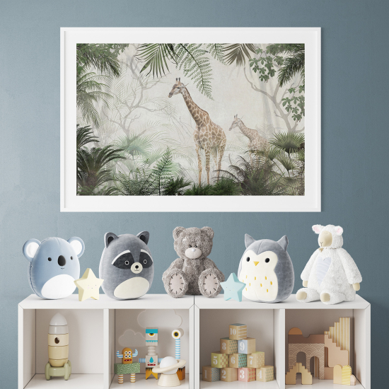 Pósters para niños - Infantil - Jirafas