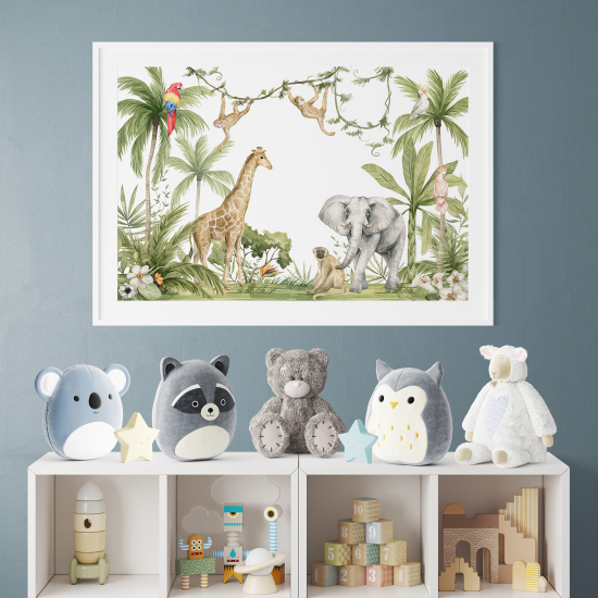 Pósters para niños - Infantil - Jungla