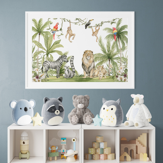 Pósters para niños - Infantil - Jungla