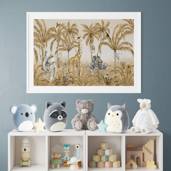Pósters para niños - Infantil - Jungla