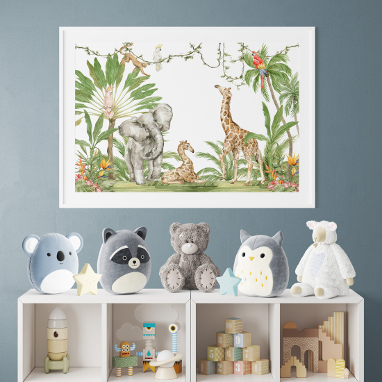 Pósters para niños - Infantil - Jungla
