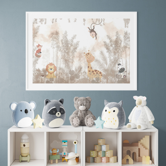 Pósters para niños - Infantil - Jungla