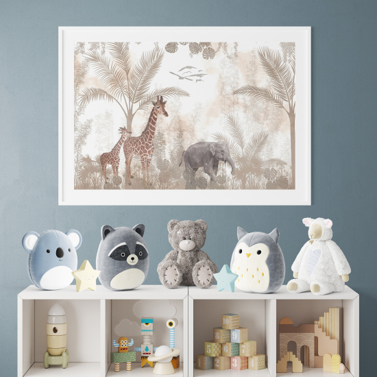 Pósters para niños - Infantil - Jungla