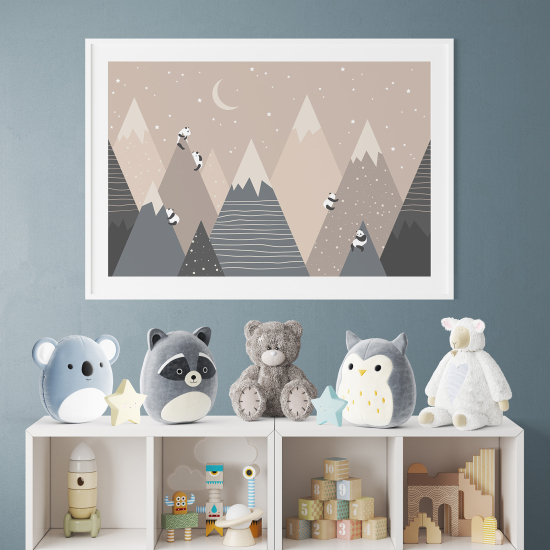 Pósters para niños - Infantil - Pandas