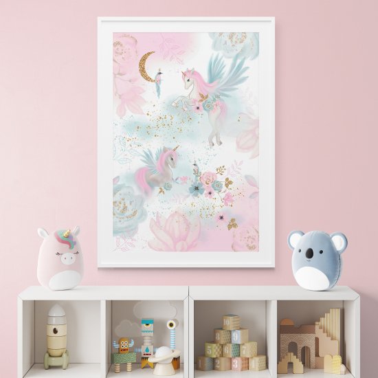 Pósters para niños - Infantil - Unicornios mágicos
