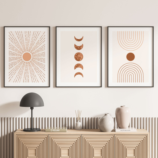 Pósters trípticos - Boho