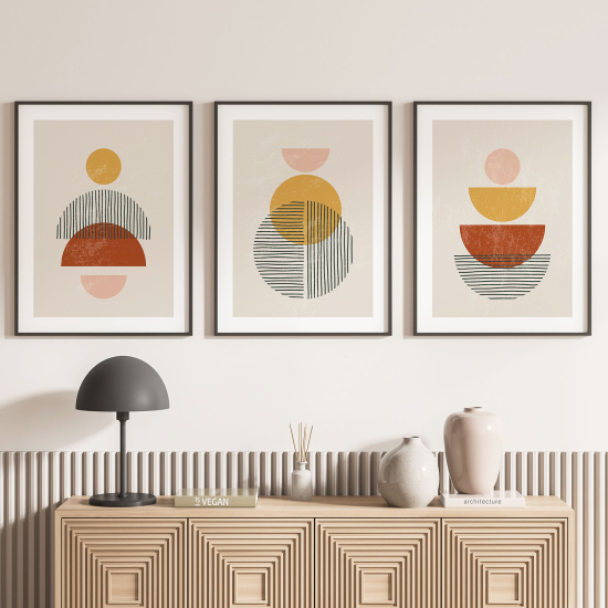 Pósters trípticos - Boho