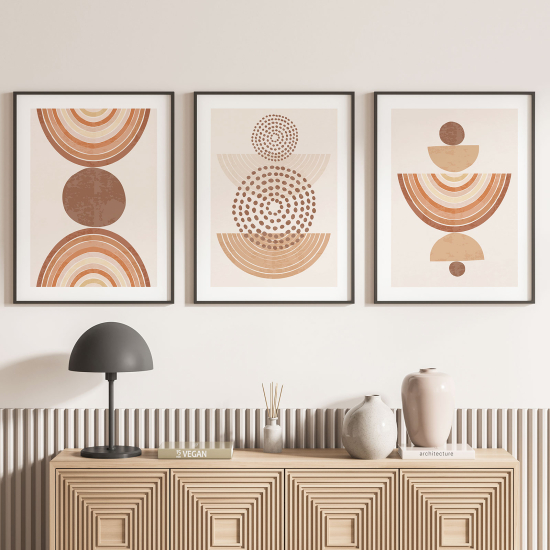Pósters trípticos - Boho