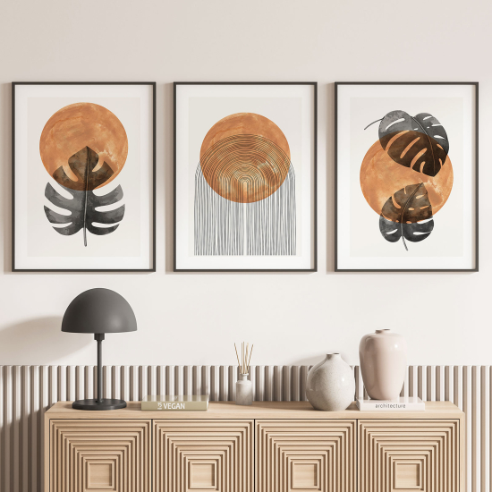 Pósters trípticos - Boho