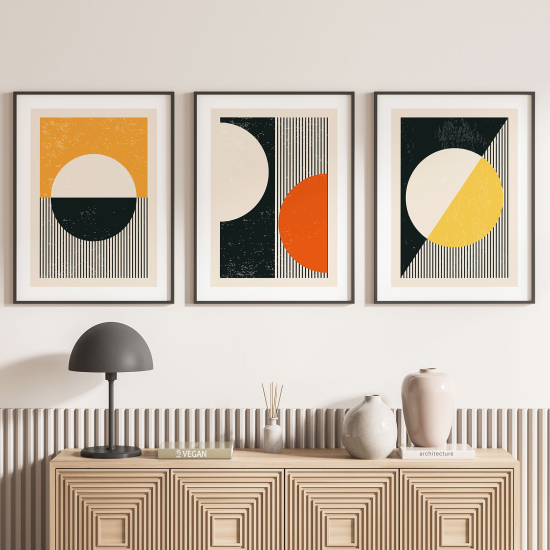 Pósters trípticos - Geométricas