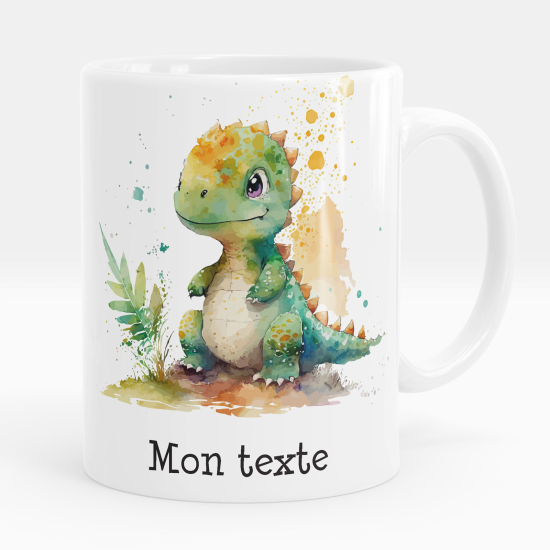 Taza personalizada - Bebé dinosaurio