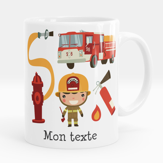 Taza personalizada - Bombero