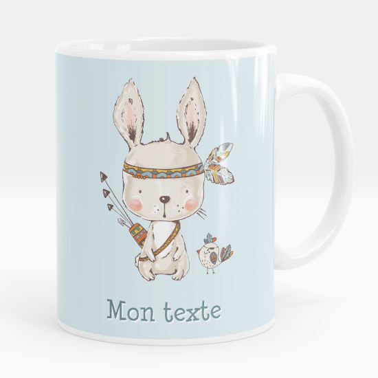 Taza personalizada - Conejo indio