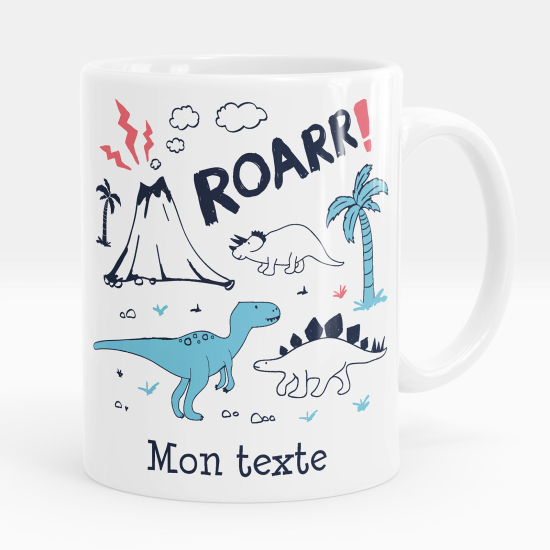 Taza personalizada - Dinosaurios