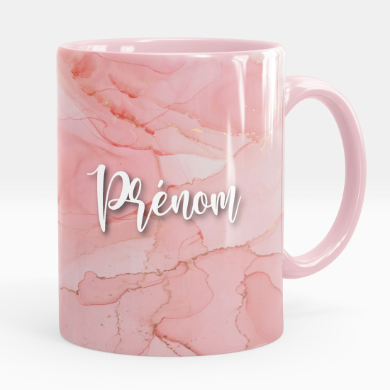 Taza personalizada - Efecto marmoleado