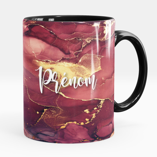 Taza personalizada - Efecto marmoleado