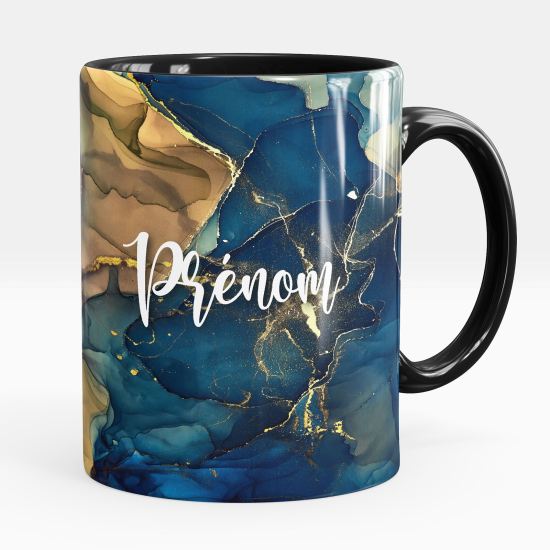 Taza personalizada - Efecto marmoleado