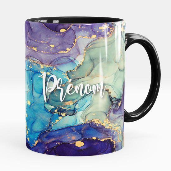 Taza personalizada - Efecto marmoleado